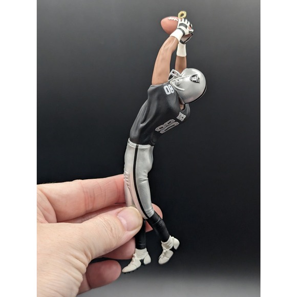 Vintage NFL Jerry Rice Oakland Raiders Hallmark Keepsake Christmas Ornament - Picture 7 of 13